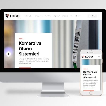 Kamera ve Alarm Sistemleri Teması v5
