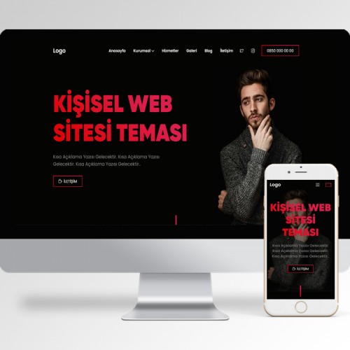 Kişisel Web Sitesi v12