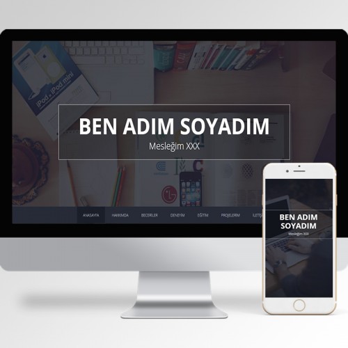 Kişisel Web Sitesi Teması v6