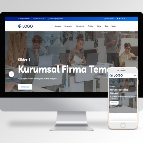 Kurumsal Firma Teması v65